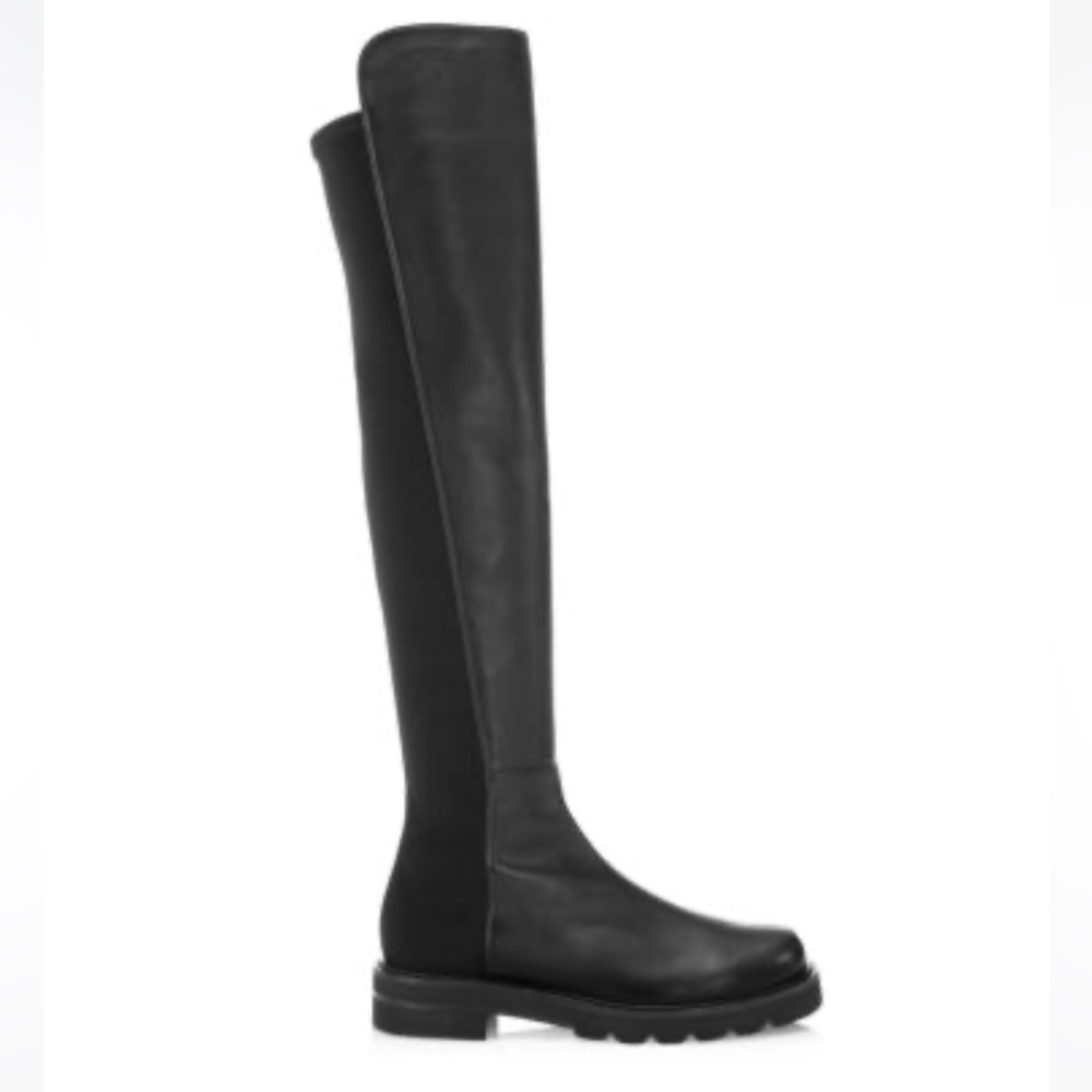 Stuart Weitzmann Over The Knee Lift Boot